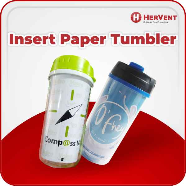 Insert Paper Tumbler Hervent