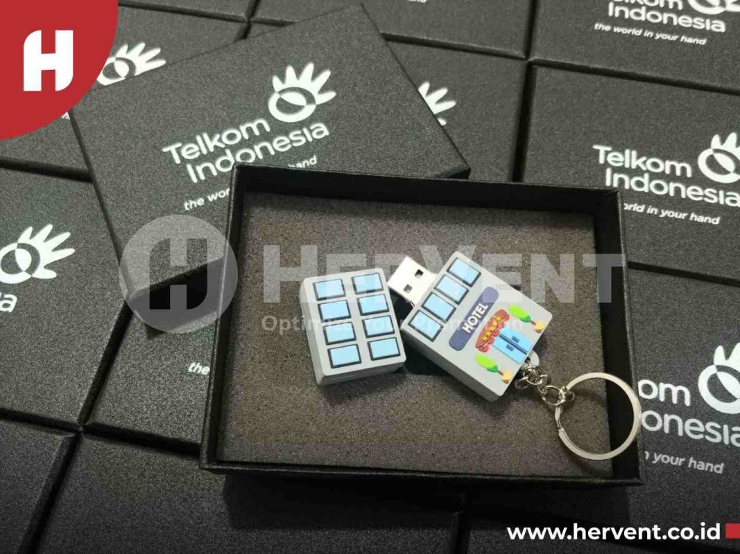 Ganci FD Rubber + Box - Telkom Indonesia