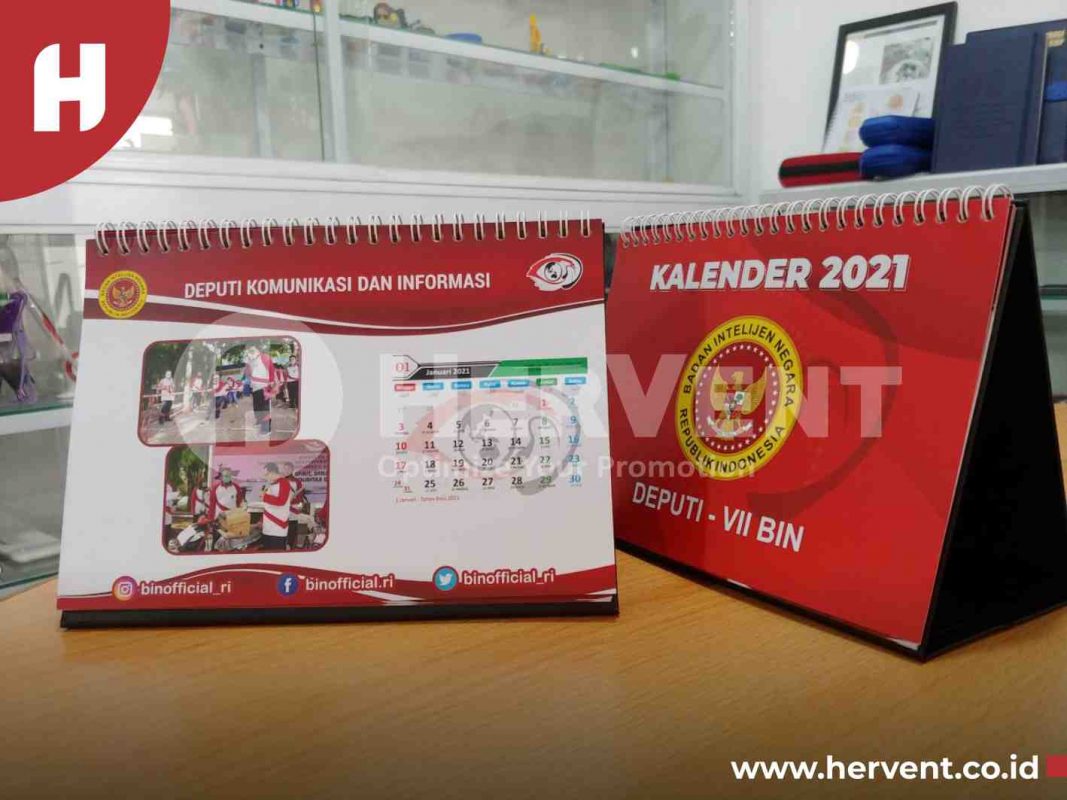 Kalender Meja - BIN