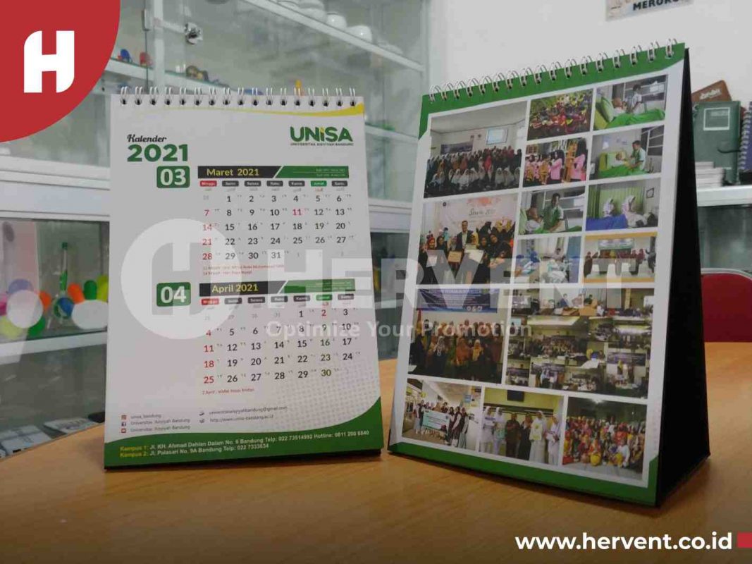 Kalender Meja - UNISA