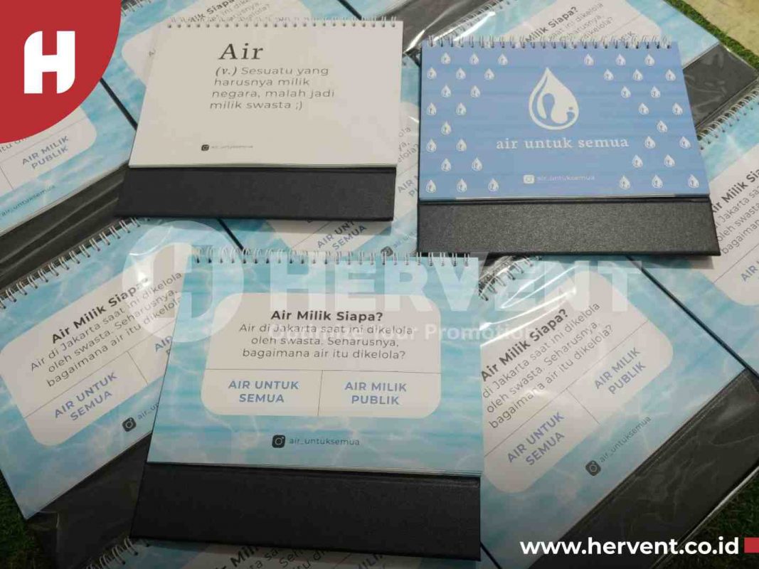 Kalender Meja - AIR UNTUK INDONESIA