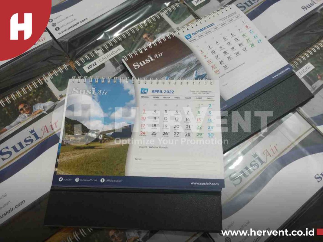 Kalender Meja - SUSI AIR