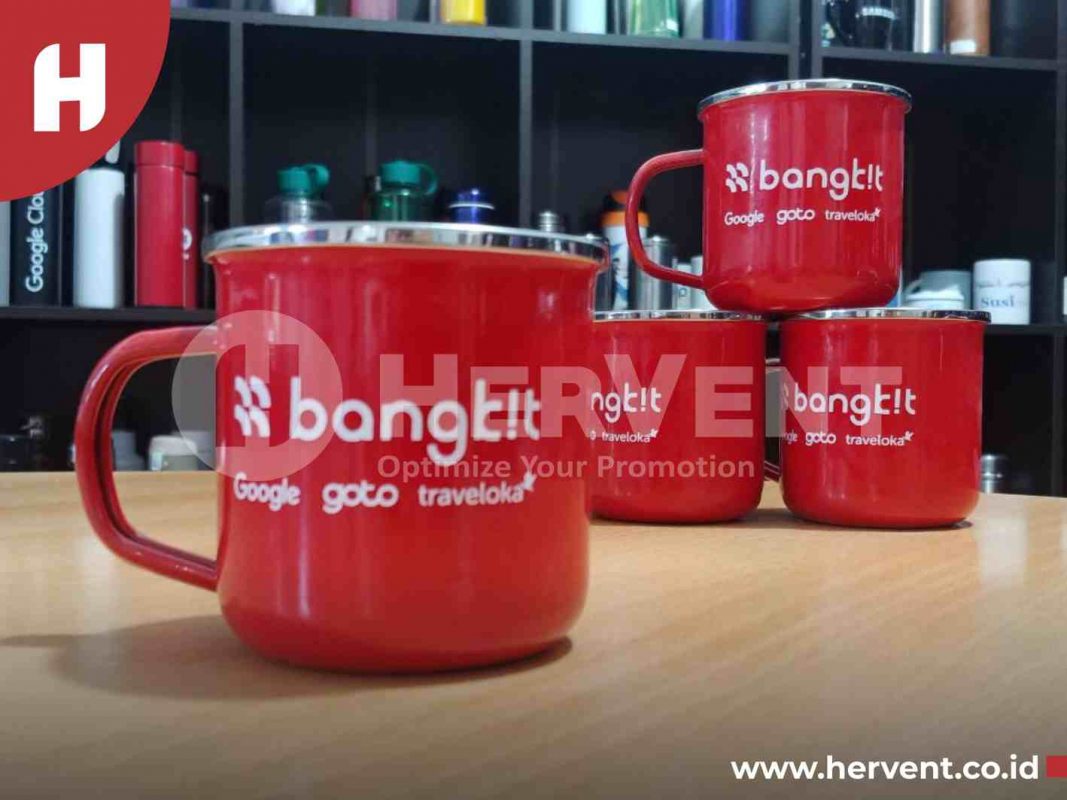 Mug Enamel - BANGKIT