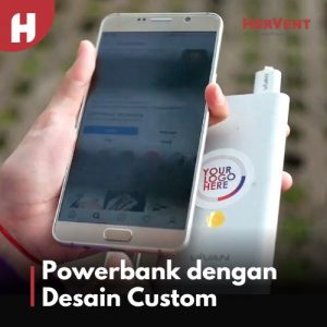 Power Bank dengan Desain Custom