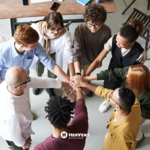 Souvenir kantor membangun hubungan antar tim