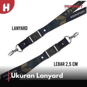 Apa itu lanyard id card? Ukuran Lanyard