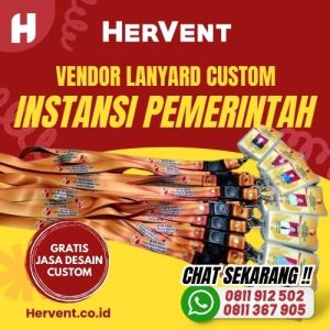 Vendor Lanyard Custom Instansi Pemerintah