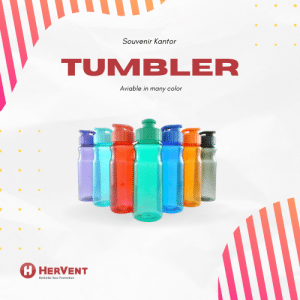 Souvenir Kantor harus ada tumbler!