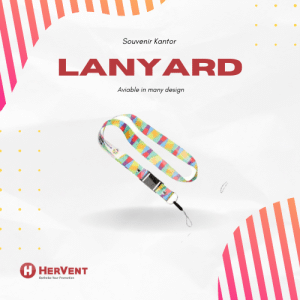 Lanyard custom untuk souvenir kantor