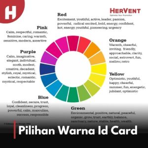 Pilihan Warna Tali Vendor Produksi Tali ID Card