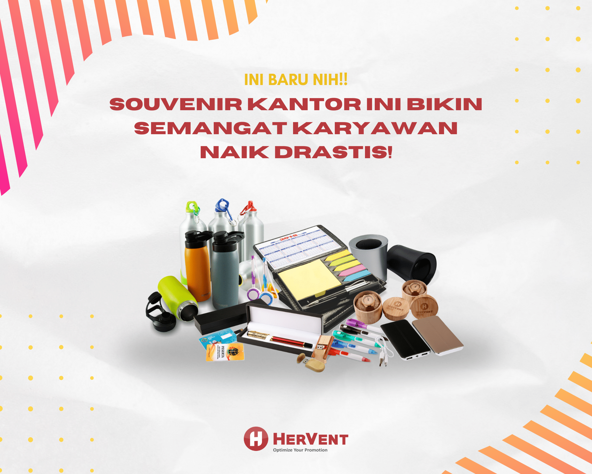 Baru! Souvenir Kantor ini Bikin Semangat Karyawan Naik Drastis!