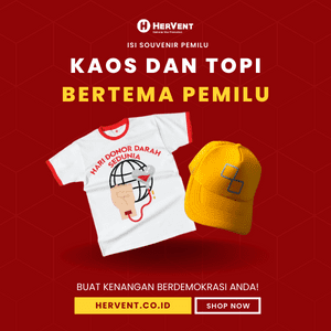 Isi Souvenir Pemilu_ kaos topi