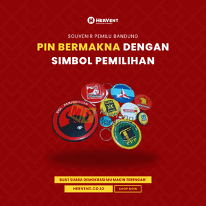 Souvenir Pemilu bandung_ PIN
