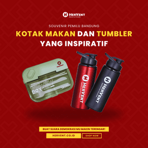 Souvenir Pemilu bandung_TUMBLER & BOX