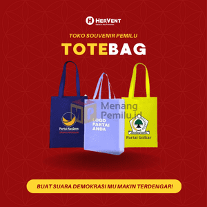 Toko Souvenir Pemilu_ totebag