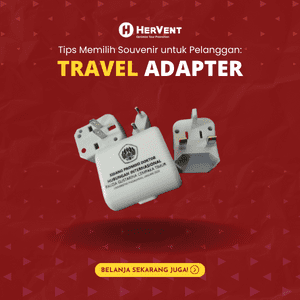 Tips Memilih Souvenir untuk Pelanggan: travel adapter