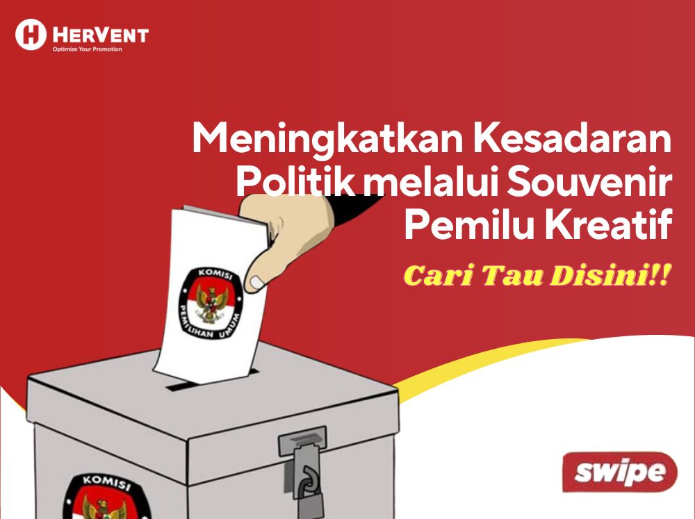 Meningkatkan Kesadaran Politik melalui Souvenir Pemilu Kreatif
