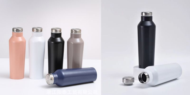 tumbler stainless 4 sisi datar