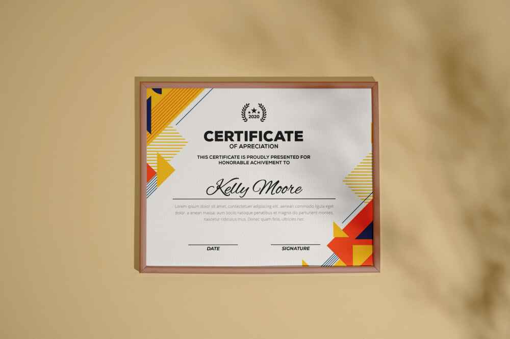 Sertifikat Seminar Elemen Penting